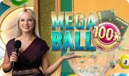 RoosterBet offre il gioco online Mega Ball