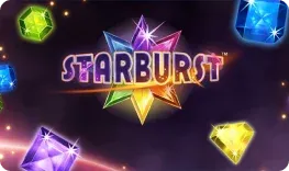 RoosterBet offre il gioco online Starburst